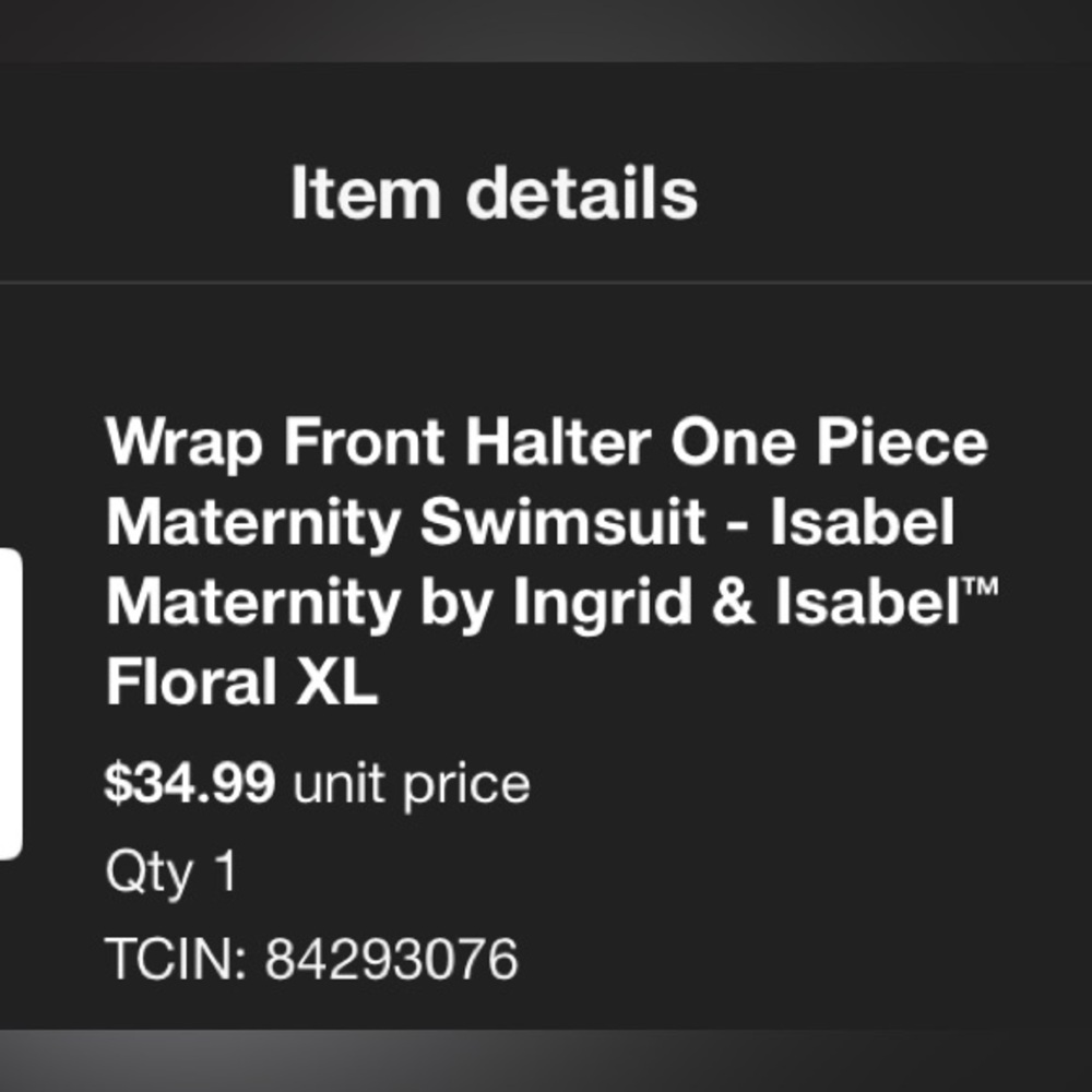 Ingrid & Isabel maternity swimsuit - Picture 4 of 5